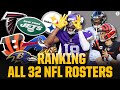 Ranking ALL 32 NFL Rosters ahead of 2022-23 NFL Season I CBS Sports HQ