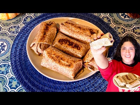Prep Breakfast burritos like a pro /high protein, plant based