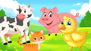 The Animal Sounds Song | Kids Animal Songs and Nursery Rhymes| NK66