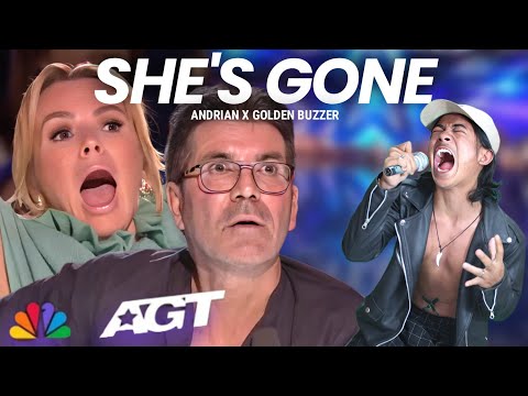 A very extraordinary voice on the world's biggest stage singing the song She's Gone | American 2023