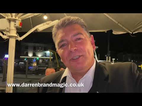 Darren Brand Magician video.