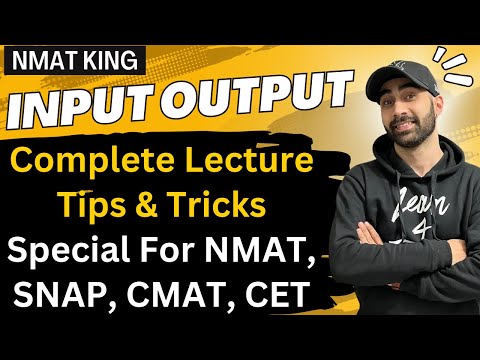 Logical Reasoning: Input Output Video Lecture - Logical Reasoning (LR ...