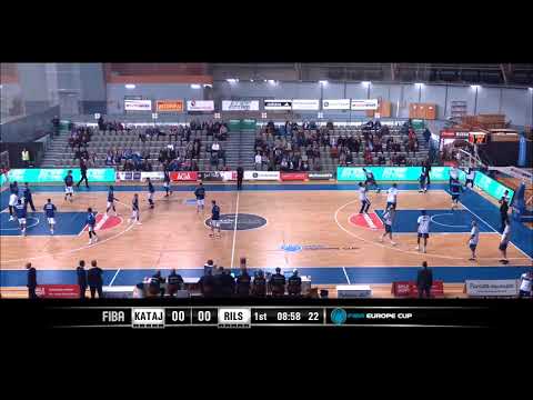 Kataja Basket vs. Rilski Sportist (Ryan Wright 18pts 4reb 8/10fg)