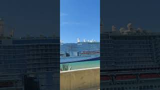 Flori on the go....💃 ❤️ 🌷 ⛱️ 🛳 🌇 #youtubeshorts #travel #trending #viral #fun #cruise #ytshorts