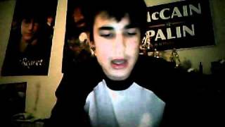 Me singing The Freshmen By Bronson Arroyo