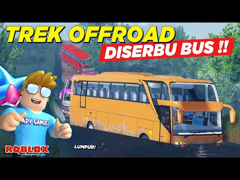 OFFROAD BERLUMPUR BARENG NAIK BUS FULL INTERIOR !! CDID VERSI REALISTIS - Roblox Indonesia