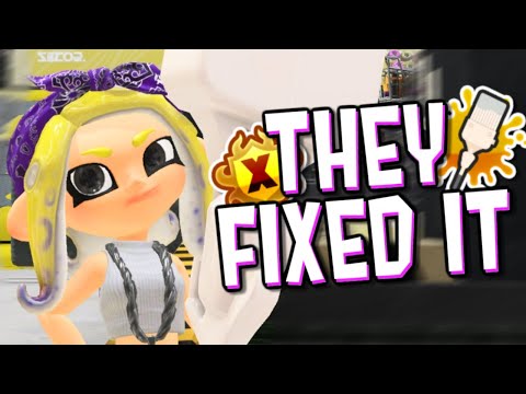 THEY FIXED THE OCTOBRUSH! (Splatoon 3 Top 500)