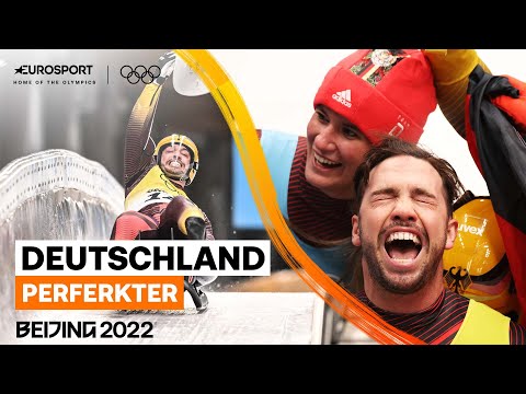 Hundertstel-Krimi! Team D rast Dank Wendl/Arlt zum vierten Rodel-Gold | Olympische Winterspiele 2022