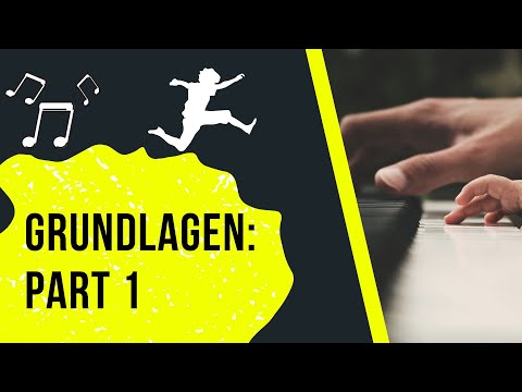Klavier spielen lernen - Die Grundlagen Part 1🎹💛