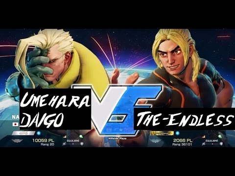 SF5 / V - MCZ Daigo Umehara (Nash) vs The_Endless-333 (Ken)