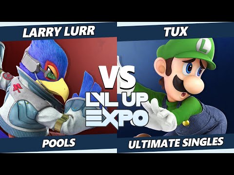 LVL Up Expo 2022 - Larry Lurr (Falco) Vs. Tux (Luigi) SSBU Ultimate Tournament