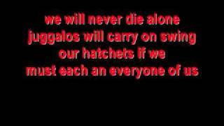 I.C.P Juggalo chant lyrics