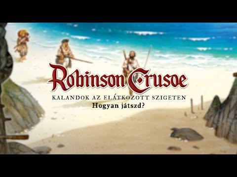 Robinson Crusoe társasjáték bemutató - Gémklub