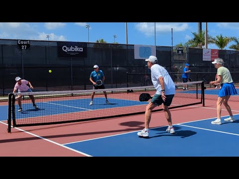 Gold Medal Match: Mixed 75+ Pickleball at US Open 2025
