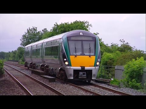 IE 22000 Class Intercity Train number 22249 - Monasterevin Station