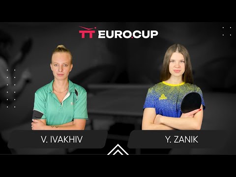 18:50 Valeriia Ivakhiv  - Yulianna Zanik 23.10.2024 TT Euro.Cup Ukraine STAR. TABLE 3