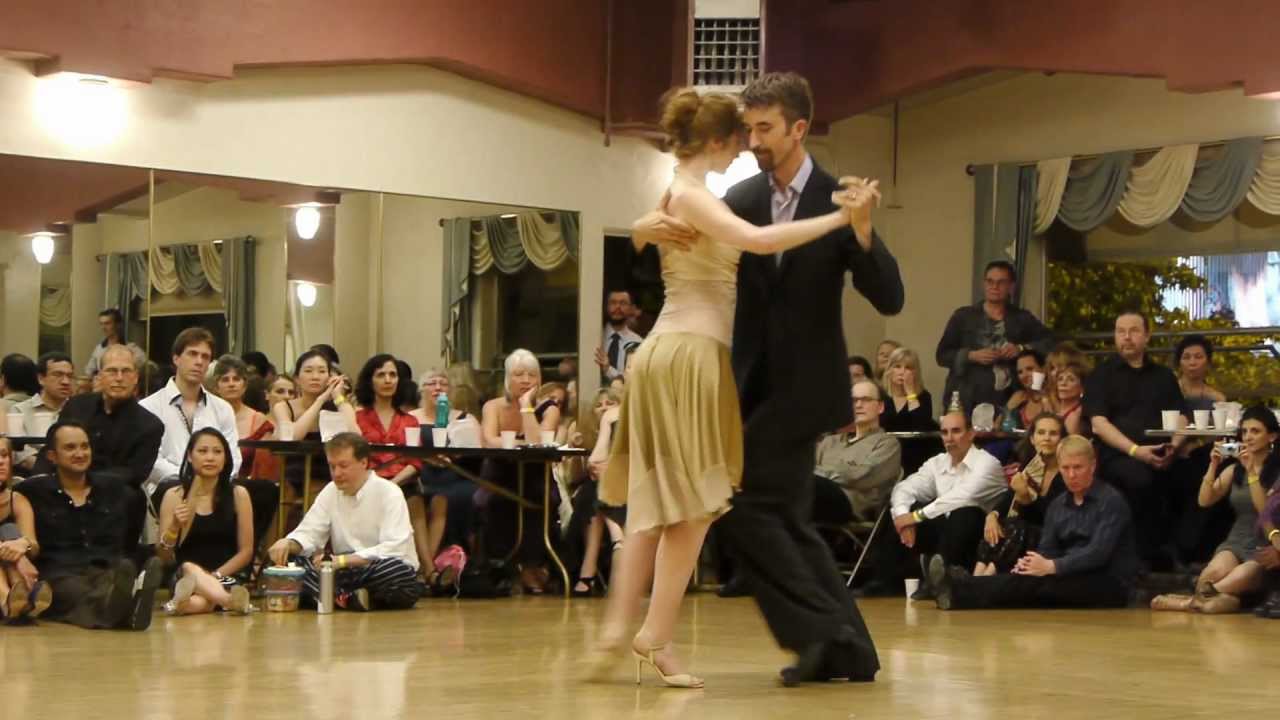 Alex Krebs and Hannah Poston at Seattle Tango Magic 2012, Saturday night
