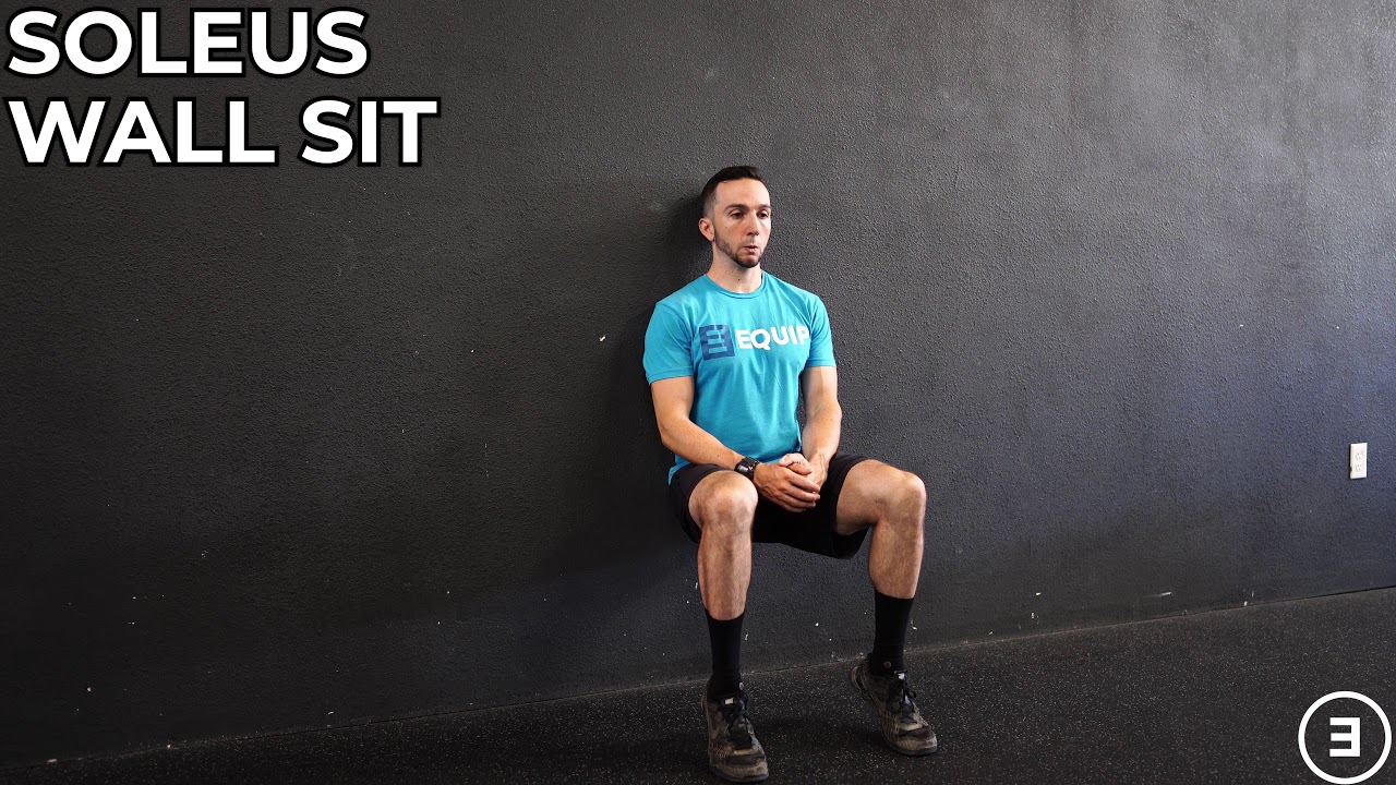 Soleus Wall Sit - YouTube