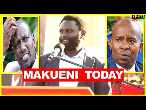 METHU HAS NO MERCY😂 Listen what he told Ruto & Kindiki today with Kalonzo at Makueni