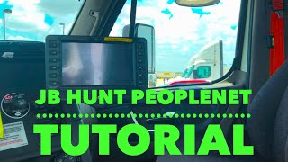 JB Hunt’s PeopleNet Tutorial