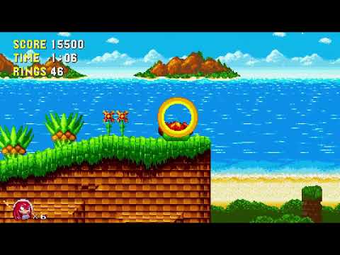 Sonic Triple Trouble 16-Bit: Knuckles' Story & Final Unlockables
