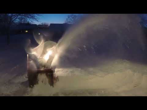 If you like Ventrac don't watch this1980's MTD snowblower with 10 horsepower motor still going.