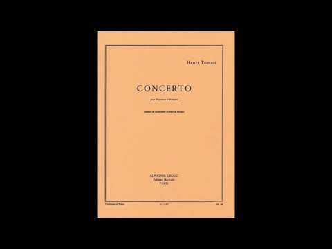 Tomasi Concerto 3rd Mov (A=440) "Karaoke - Accompaniment"