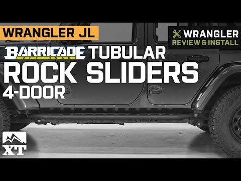 Jeep Wrangler JL 4-Door Barricade Tubular Rock Sliders Review & Install