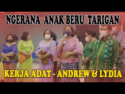 NGERANA ANAK BERU TARIGAN | KERJA ADAT - ANDREW & LYDIA | WEDDING KARO