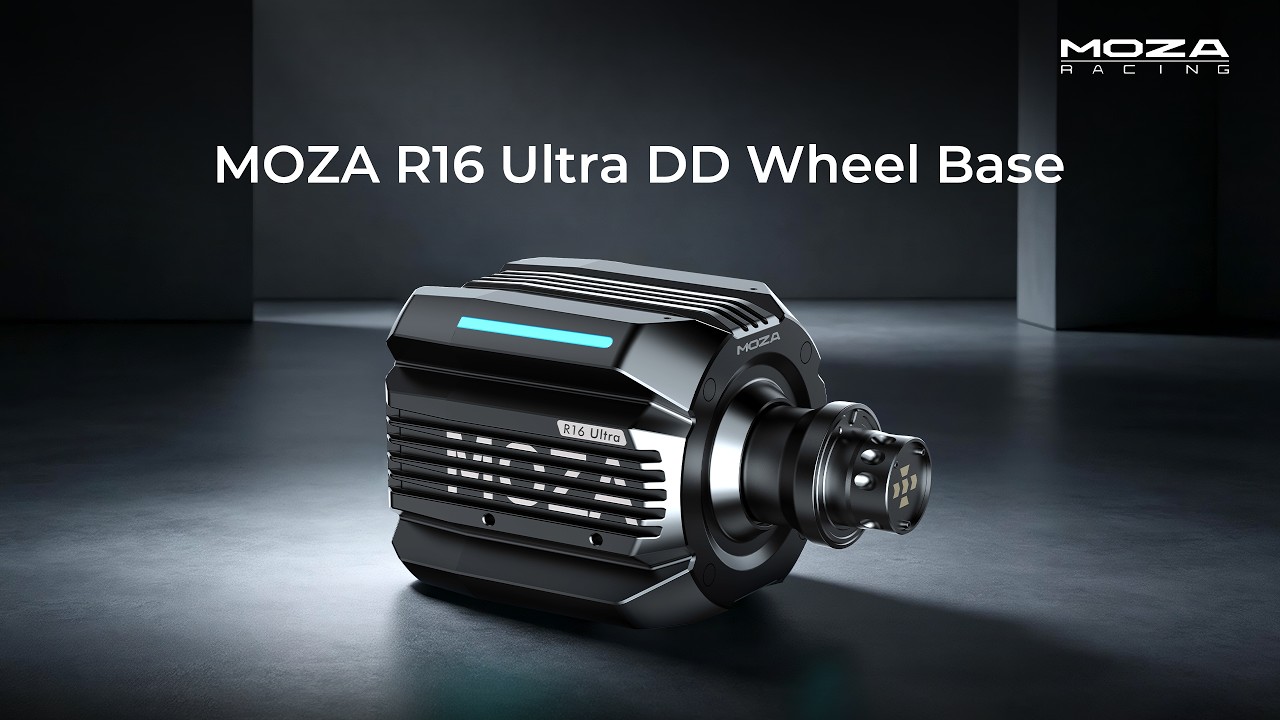 Meet the MOZA R16 Ultra Wheelbase