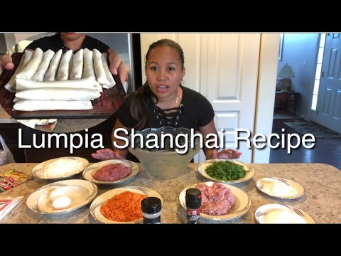 Lumpia Shanghai Recipe Pork beef | Filipino Food
