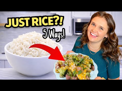This Is Why I ALWAYS Have White Rice in My Pantry