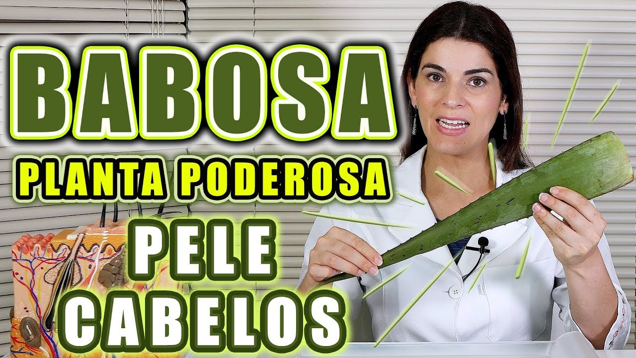 Use BABOSA ! ANTI RUGAS , MANCHAS de PELE , ACNE - Receitas para o Rosto e Cabelos