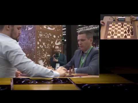 Magnus Carlsen (2865) vs Bartosz Socko (2557) || World Blitz Championship 2019 - R10