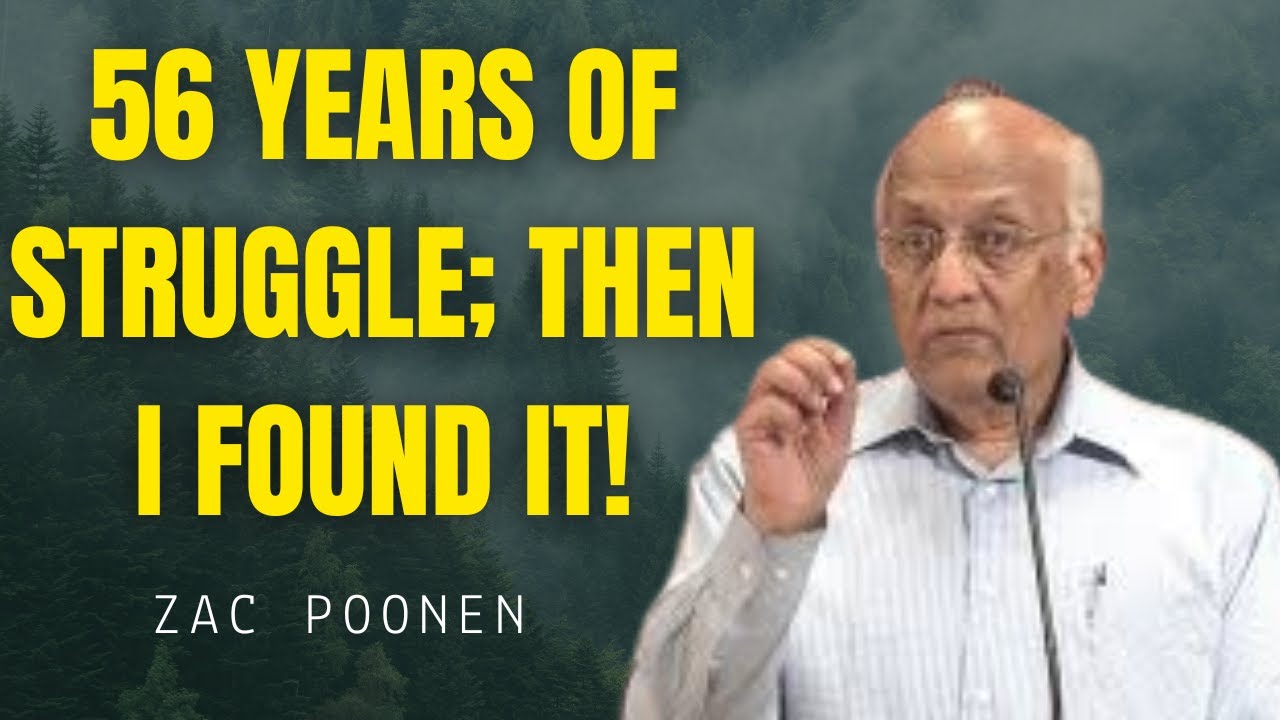 I Struggled for 56 Years as a Christian — Until I Found This Secret | Zac Poonen