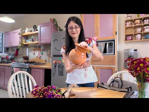 I bought things for my kitchen and decorated my home with Mexican clay 🤎