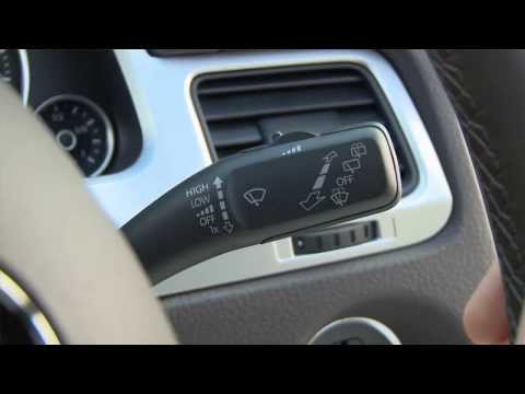 Volkswagen Touareg Front and Rear Windshield Wiper Operation