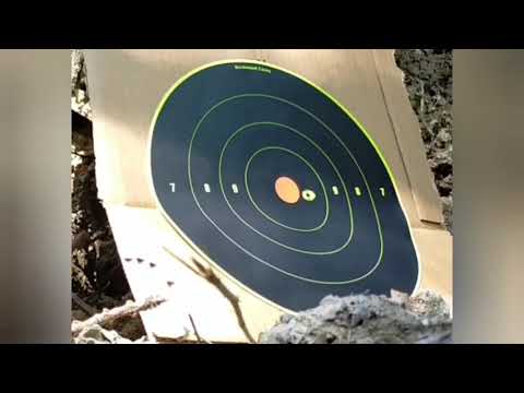 SMK Artemis P15 .177 Brand New. 20 shot Grouping at 55 meters. 60 yards. Very impressive.