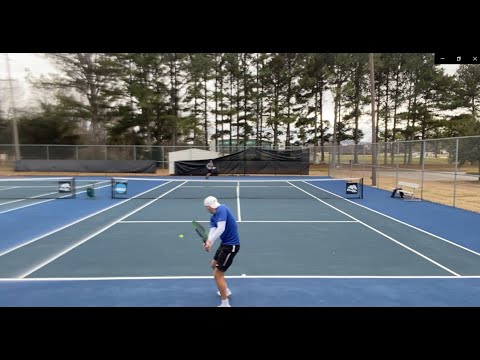 Philipp Uhde - College Tennis Recruiting Video (Transfer)