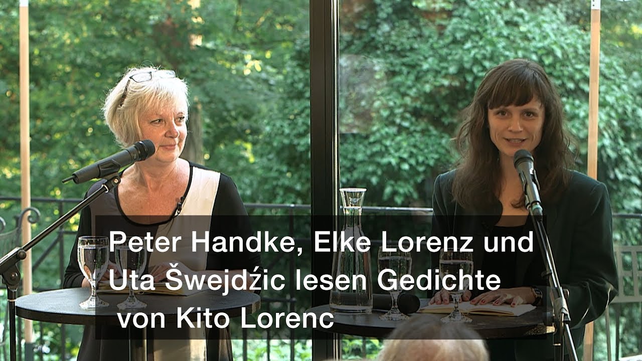 Peter Handke, Elke Lorenz und Uta Šwejdźic lesen Kito Lorenc