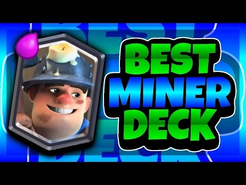 BEST Miner chip cycle deck-Clash Royale