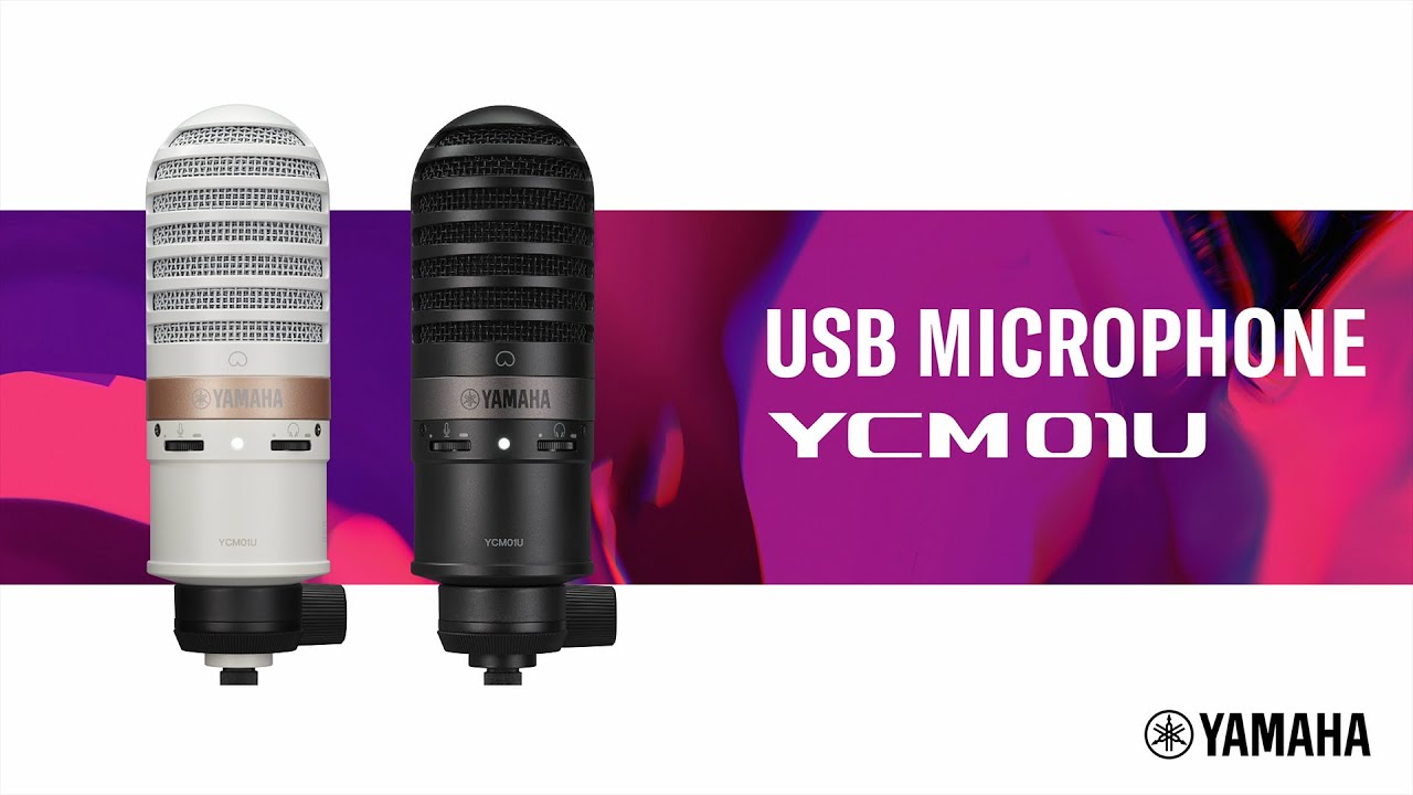 Yamaha Mikrofon YCM01U Schwarz