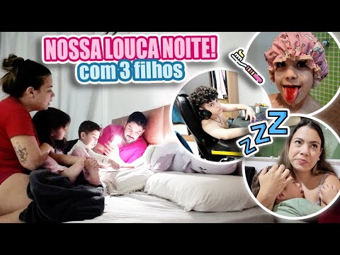 THE TRUTH ABOUT OUR NIGHTTIME ROUTINE WITH 3 KIDS * Chaotic and Happy | Kathy Castricini