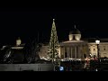 Christmas Tree Gifted By Norway Lights Up London S Trafalgar Square AFP