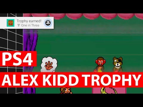 Mega Drive Classics | Genesis Classics ONE IN THREE Trophy / Achievement (Alex Kidd)