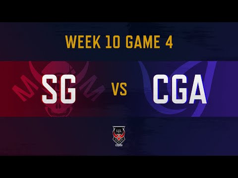 SG vs CGA｜LJL 2019 Summer Split Week 10 Game 4