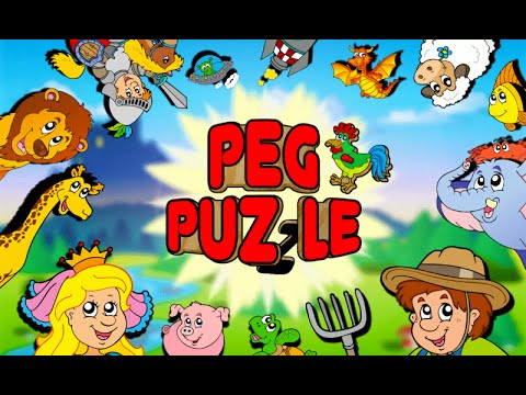 Peg Puzzle - Kids & Toddlers Shape Puzle Game Video