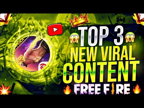 Best Trending Viral Content 🔥 For Free Fire Gaming Channel ll Free Fire Trending Content 😱