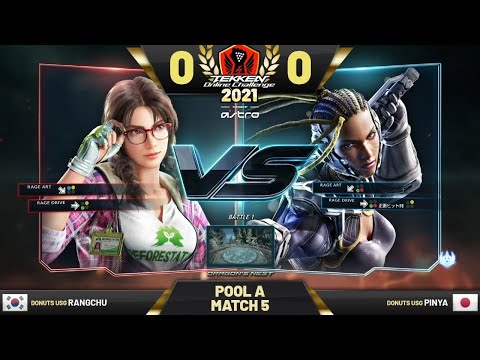 Tekken 7 Offline Japan Invitational | Rangchu (Julia) VS Pinya (M. Raven)