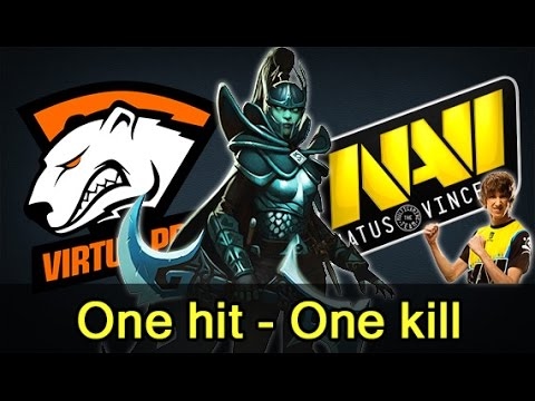 Phantom Assassin one hit - one kill NaVi vs Virtus Pro